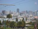 View of downtown San Francisco from Dolores Park