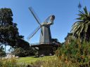 Murphy Windmill, San Francisco Designated Landmark, western edge of Golden Gate Park near the ocean, San Francisco, California
