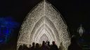 Tunnel of lights, Lightscape, Strybing Arboretum, San Francisco Botanical Garden, Golden Gate Park, San Francisco